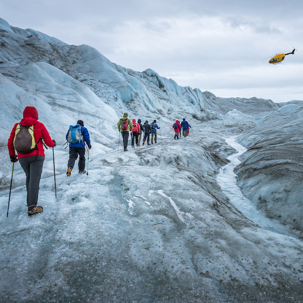 Greenland Adventure heli hiking
